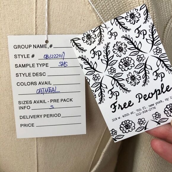 NWT Free People Saffron Open Back Sweater $128 S - Picture 10 of 14